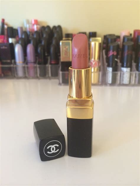 chanel adrienne red coco lipstick.